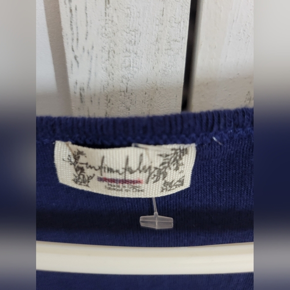 Nwot Free People Ready Or Not Bodysuit Navy Small - Picture 6 of 6